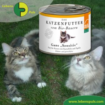 Defu Felderzeugnisse Bio Katzenfutter Nassfutter Gans