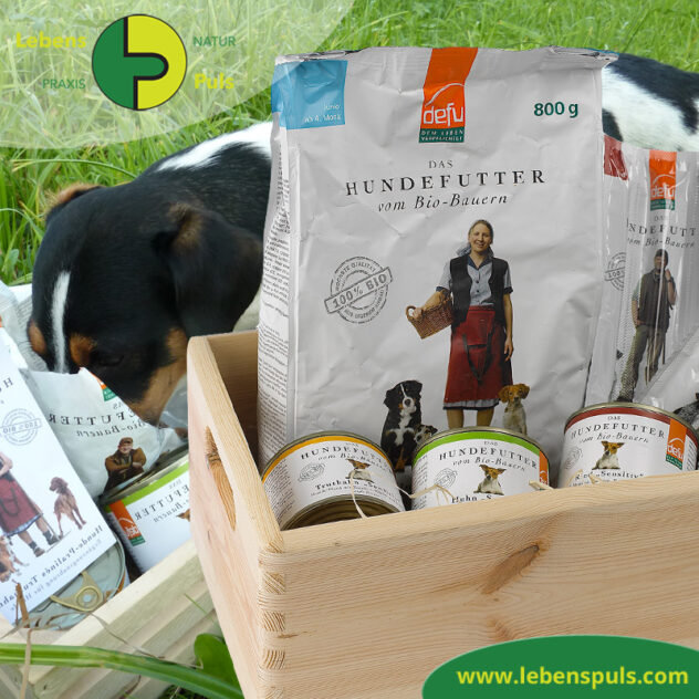 Hundefutter Premium Probierbox BIO Nassfutter, BIO Trockenfutter, BIO Leckerlies von defu