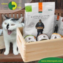 Bewertungen unserer Kunden 4 Katzenfutter Premium Probierbox | gesunde BIO Ernährung für die Katze zum Kennenlernen | defu