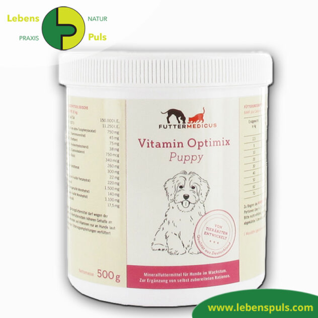 Futtermittelergänzung Futtermedicus Vitamin Optimix Puppy