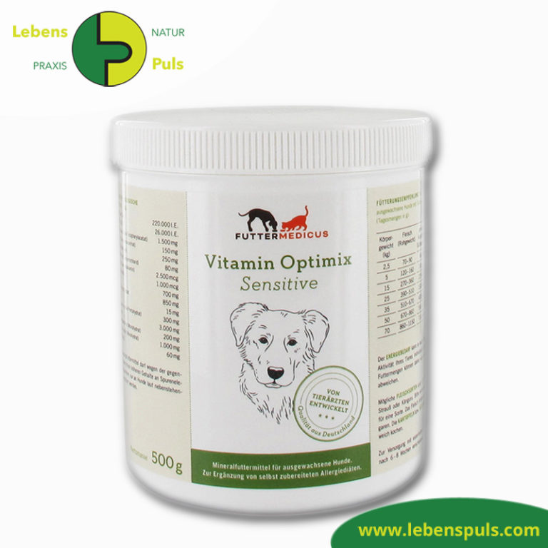 🥇 1. Vitamin Optimix Sensitive gesund Vitamin Hund