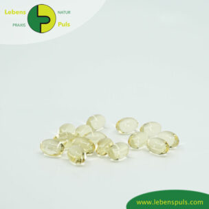 Futtermittelergänzung Futtermedicus Optisolo Omega 3 Lachsöl Kapseln