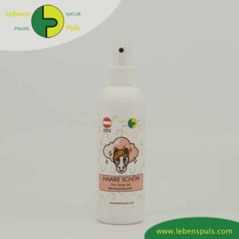Haare Schön Fellpflege Pferde Spray mit Neembaumöl mit kleinem Zerstäuber LebensPuls