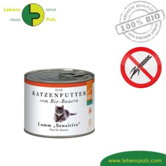 Defu Premium Katzenfutter Nassfutter getreidefrei BIO Lamm 200g