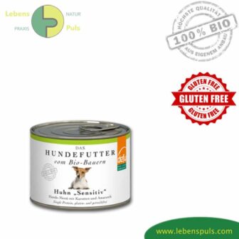 Defu Sensitive Premium Hundefutter Nassfutter BIO Huhn 200g