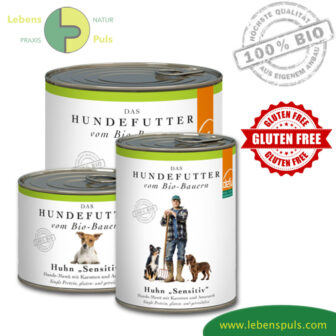 Defu Sensitive Premium Hundefutter Nassfutter BIO Huhn 200g, 410g, 820g