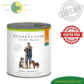 Defu Sensitive Premium Hundefutter Nassfutter BIO Huhn 820g