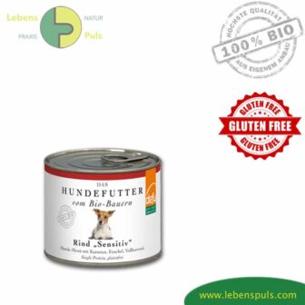 Defu Sensitive Premium Hundefutter Nassfutter BIO Rind 200g