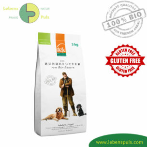 Defu Premium Hundefutter Trockenfutter BIO Geflügel Adult, 3kg