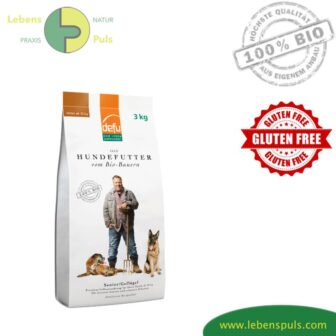 Defu Premium Hundefutter Trockenfutter BIO Geflügel Senior, 3kg
