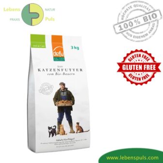 Defu Premium Katzenfutter Trockenfutter BIO Geflügel Adult, 3kg