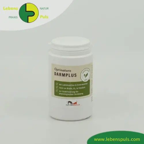 Optinature DarmPlus | Pulver | effectiv | Darm Synbiotikum | Hund + Katze 1 Darm Synbiotikum Futtermedicus Optinature DarmPlus Darmflora Milchsäurebakterien