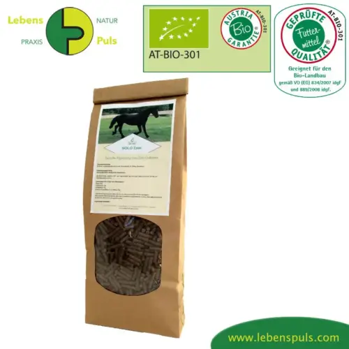 SOLO Zink | Spurenelemente fΓΌr Pferde | wertvolle NahrungsergΓ€nzung fΓΌr Futtermittel 1 ErgΓ€nzungsfuttermittel NatΓΌrlich Pferd SOLO Zink