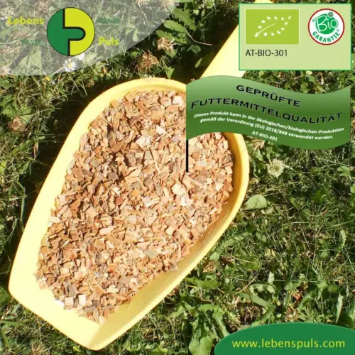 BIO Weidenrinde, geschnitten | Kräuter für Pferde | wertvolle Nahrungsergänzung für Futtermittel 1 Einzelfuttermittel Natürlich Pferd BIO Kräuter Weidenrinde Weide geschnitten