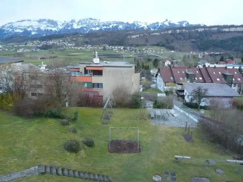 Aussicht v Balkon