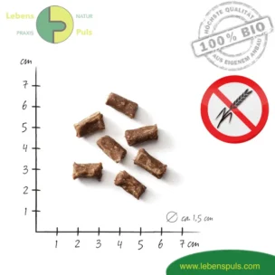 Defu Hofleckerei Rind, freine BIO Happen, Hund, Belohnung, Rind, Größe der Happen